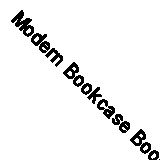 Modern Bookcase Bookshelf Storage Unit Drawers Light Wood with White Richmond